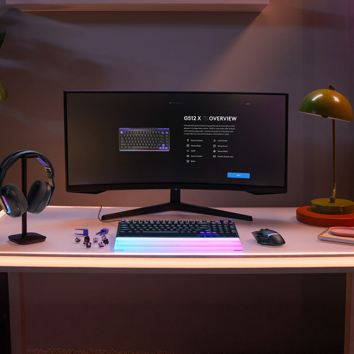 Logitech G512 X 98 Gaming Toetsenbord Azerty Zwart visual leverancier