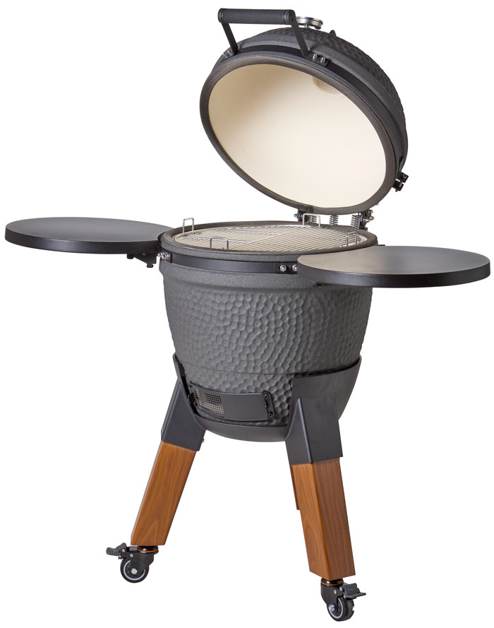 Moddern Charcoal Grey Special wood-look rechterkant