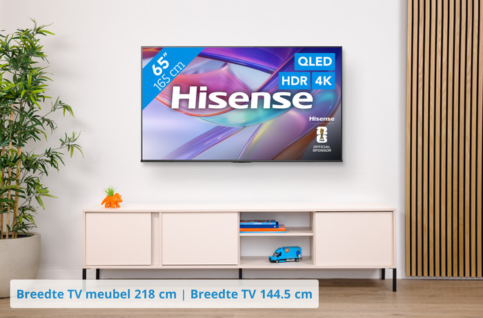 Hisense QLED 65" E79S (2026) visual Coolblue 1