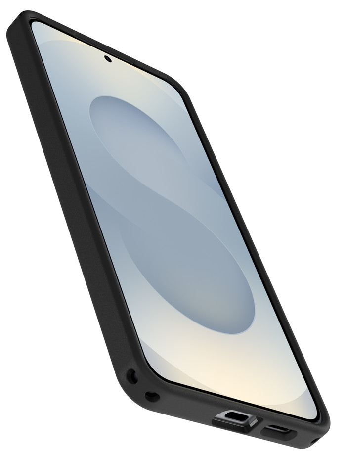 OtterBox Symmetry Samsung Galaxy S26 Plus Back Cover with Magnet Black left side