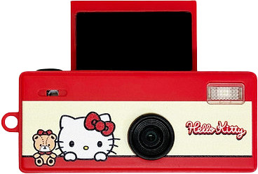 Yashica Funtastic Keychain Camera Hello Kitty voorkant