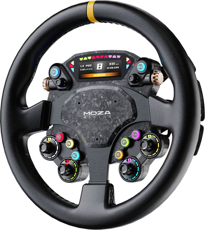 MOZA CS Pro Racestuur rechterkant