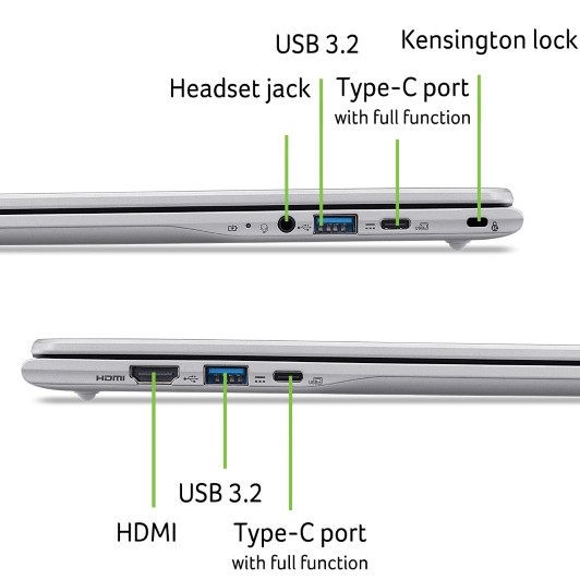 Acer Chromebook 315 CB315-7HT-C50W Azerty visual leverancier
