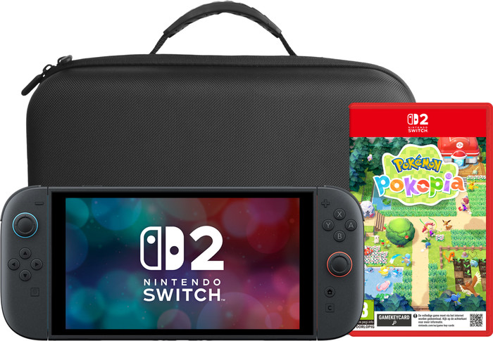 Nintendo Switch 2 + Pokémon Pokopia + BlueBuilt Travel Case Main Image