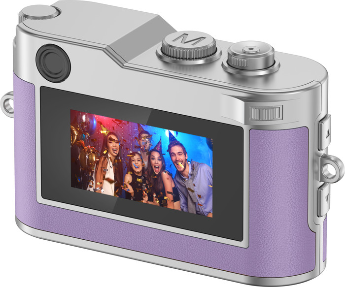 Rollei Mini Digital Camera Lilac back