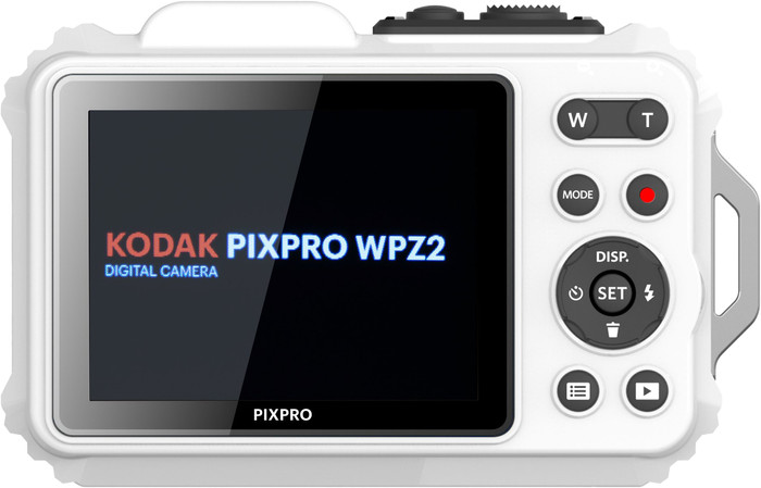 Kodak Pixpro WPZ2 Appareil Photo Sous-marin Blanc arrière