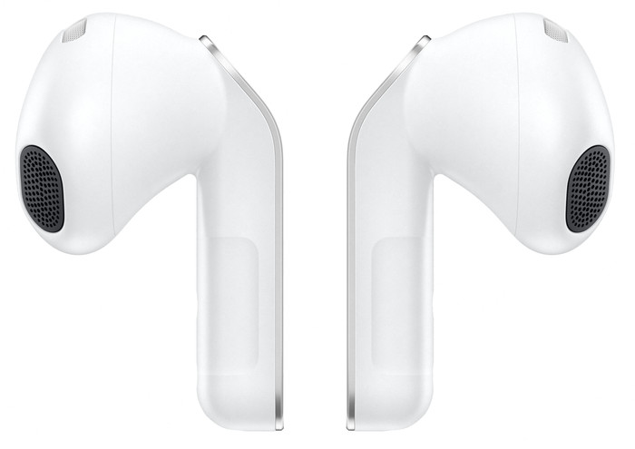 Samsung Galaxy Buds4 Wit achterkant