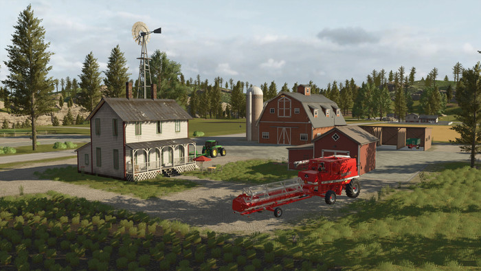 Farming Simulator 26 Nintendo Switch Edition product in gebruik