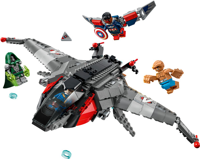 LEGO Marvel - Avengers : Doomsday Le Quinjet 76347 produit à l'usage