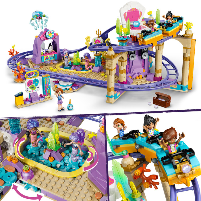 LEGO Friends - Les Montagnes Russes des Sirènes 42703 produit à l'usage