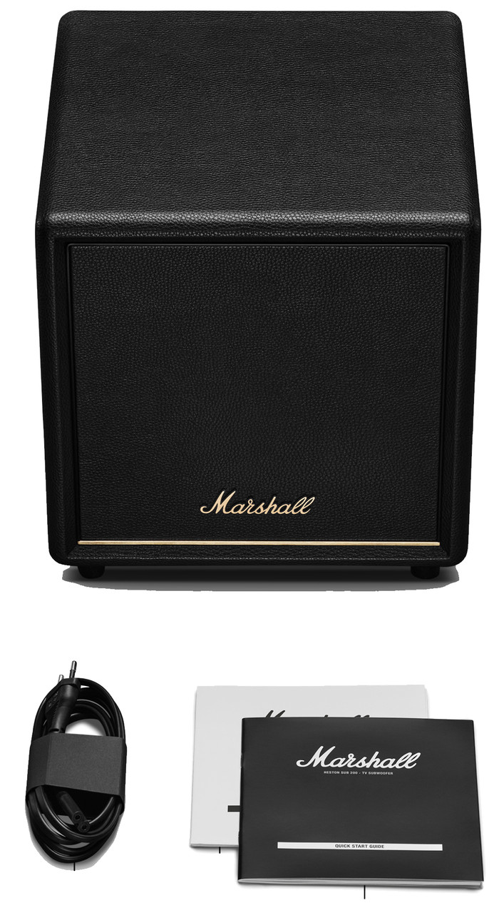 Marshall Heston Sub 200 Zwart samengesteld product