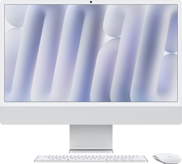 Apple iMac M6 (10 CPU / 10 GPU) 16GB/256GB Zilver AZERTY Main Image