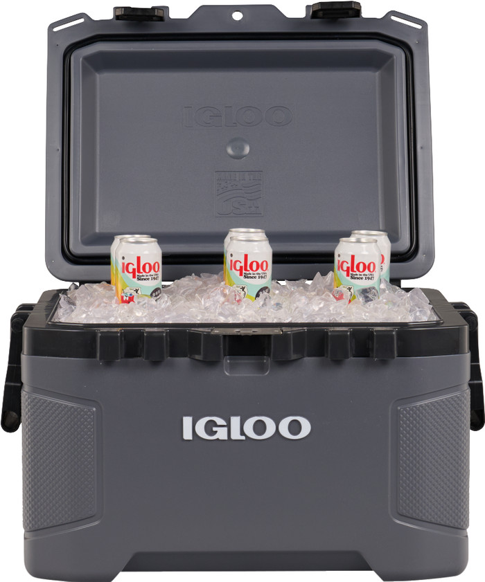 Igloo Trailmate 52 QT Carbonite Roller Glacière produit à l'usage