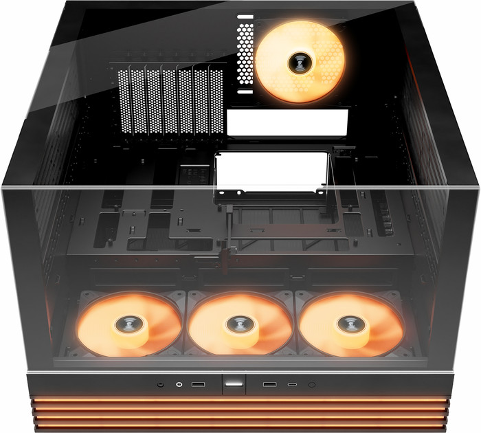 be quiet! LIGHT BASE 600 LX Zwart bovenkant