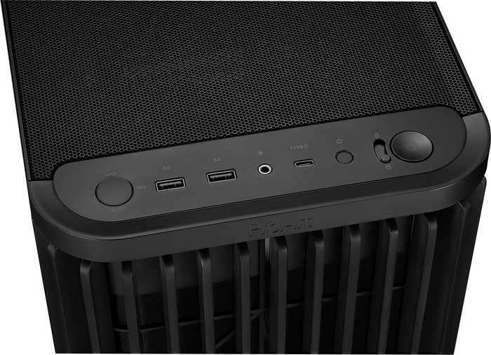 ASUS PROART PA401 Wood Edition TG Zwart detail