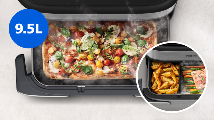 Philips Airfryer 5000 serie Megabasket NA565/02 visual leverancier