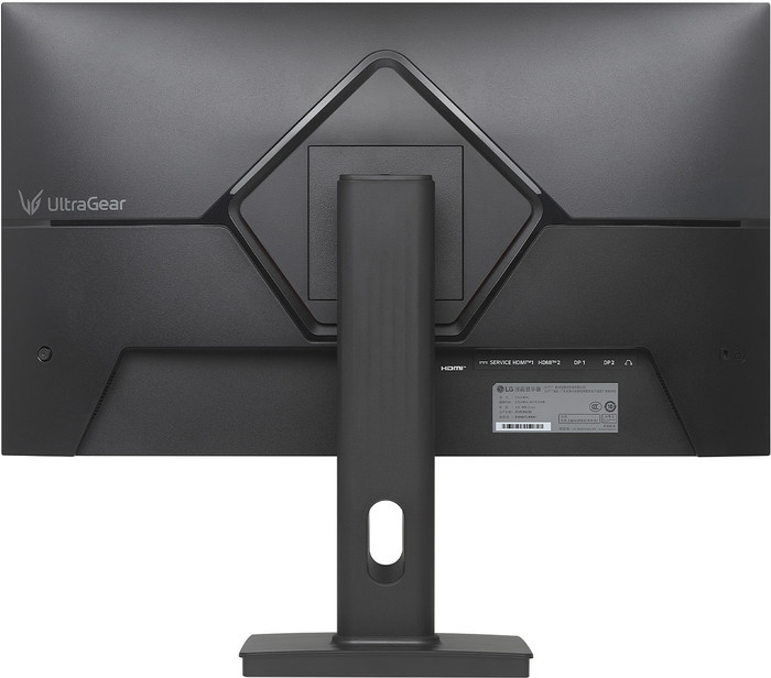 LG UltraGear 27GN64NA-B achterkant
