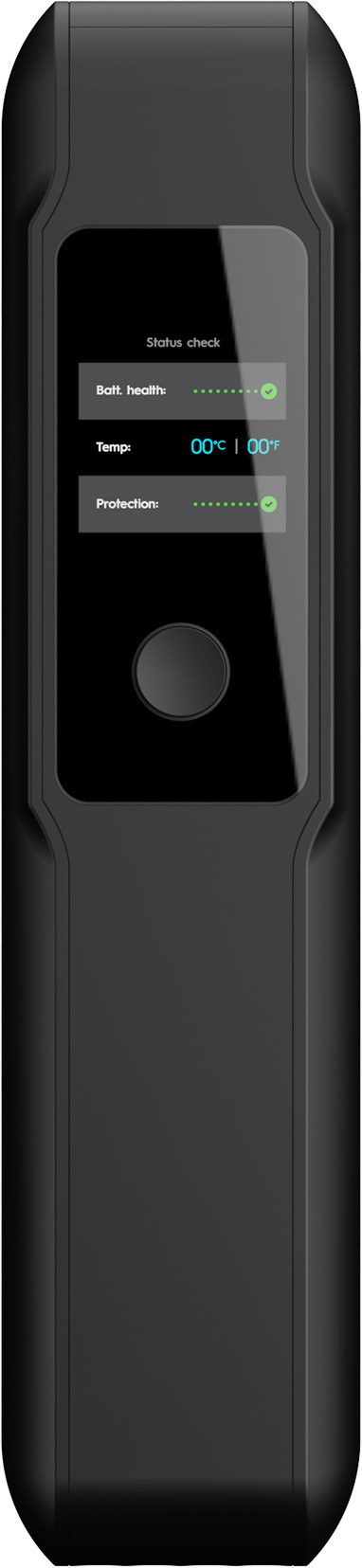 Xtorm NextGen Batterie Externe 100 W 60 000 mAh Noir côté gauche