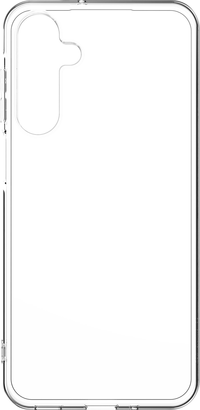 Just in Case Soft Design Samsung Galaxy A16 Back Cover Transparant voorkant