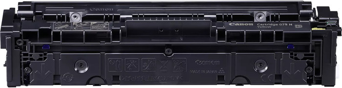 Canon 075H toner geel achterkant