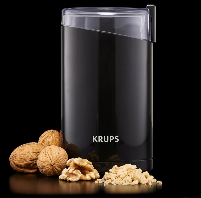 Krups F203 product in gebruik