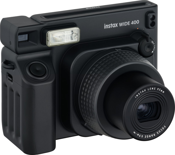 Fujifilm Instax Wide 400 Jet Black linkerkant