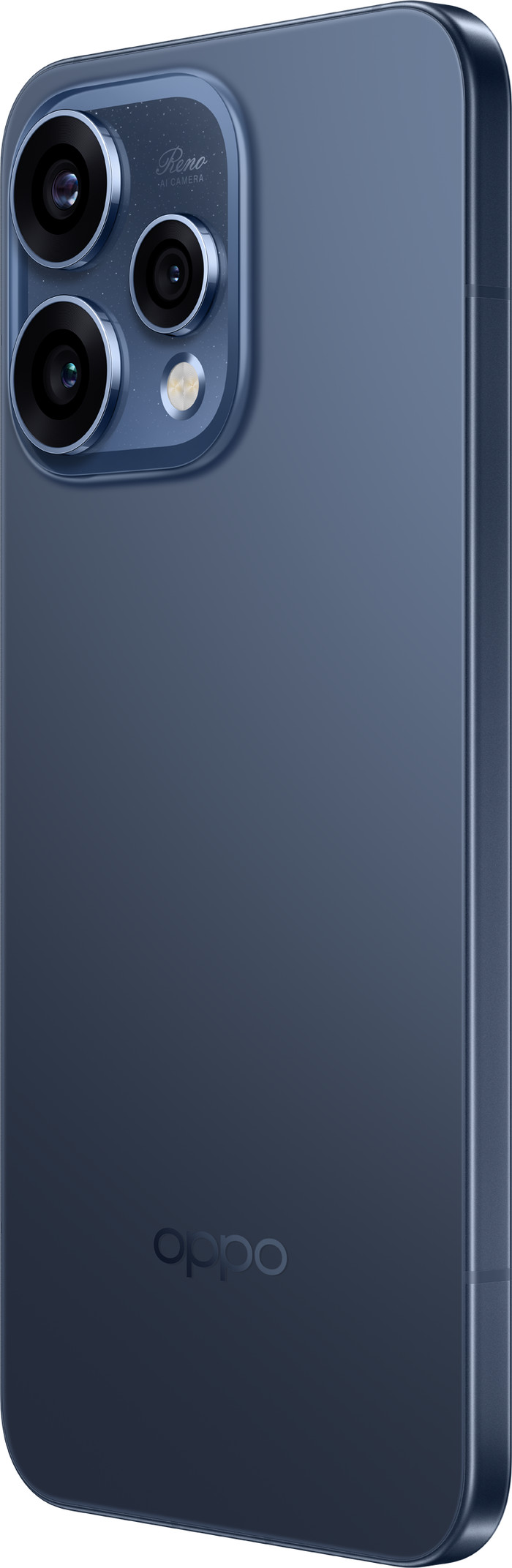 OPPO Reno15 512GB Donkerblauw 5G achterkant