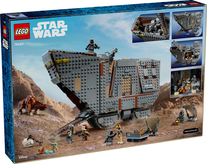 LEGO Star Wars Offworld Sandcrawler en Mudhorn 75453 verpakking