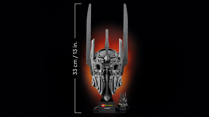 LEGO Icons - Le Seigneur des Anneaux : le Casque de Sauron 11373 visuel fournisseur