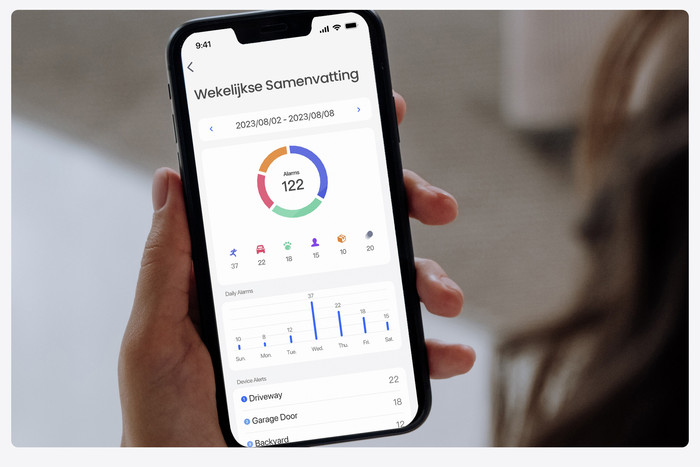 Reolink Home Hub 1 product in gebruik
