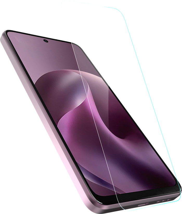 Just In Case Tempered Glass Motorola Moto G17 / G17 Power Screenprotector voorkant