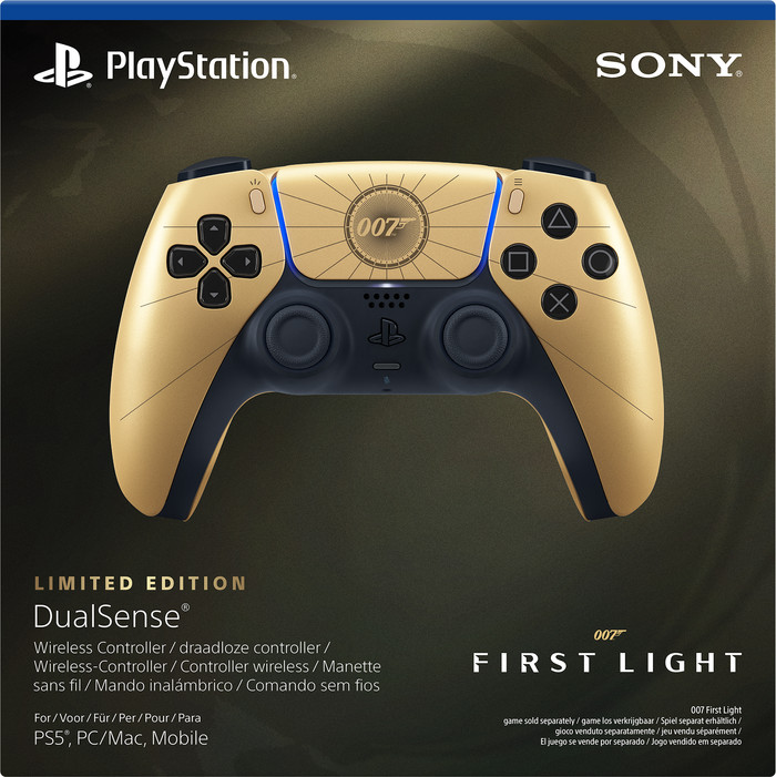 Sony Playstation 5 DualSense Draadloze Controller 007 First Light Limited Edition verpakking