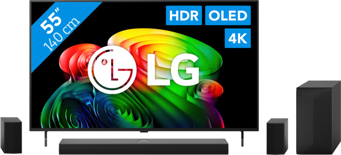 LG OLED 55" B6 (2026) + LG DS70TR Main Image