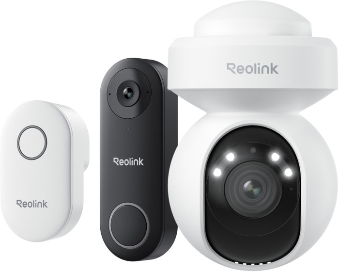 Reolink E540 + D340W + Chime Main Image