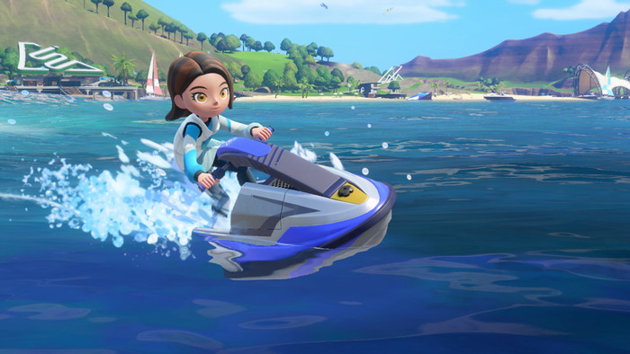 Nintendo Switch Sports Resort Nintendo Switch 2 product in gebruik