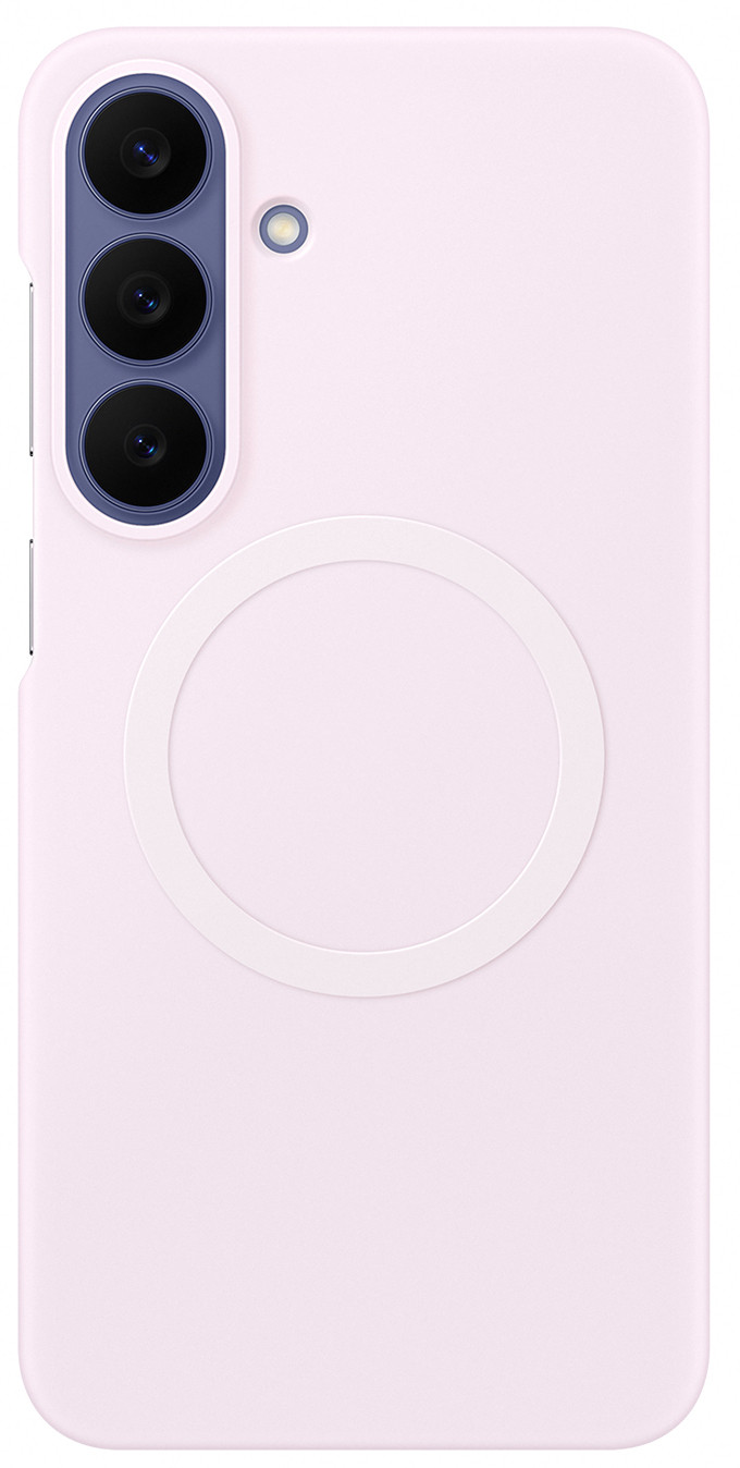Samsung Galaxy S26 FE Siliconen Back Cover met Magneet Roze Main Image