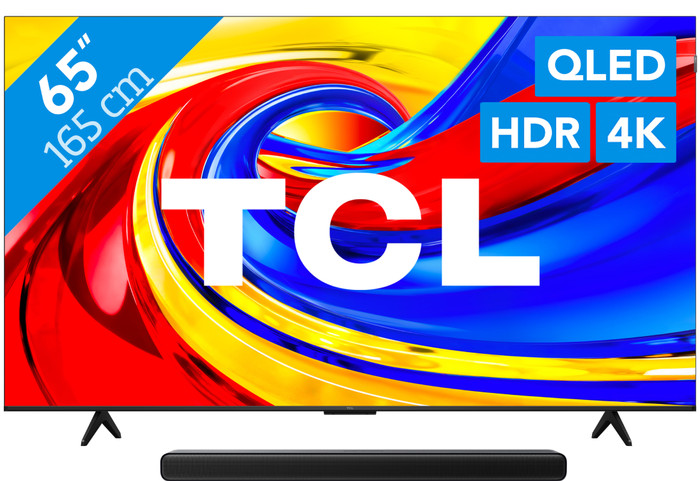 TCL 65" QLED P79L 4K (2026) + TCL S45H 2.0 Soundbar Main Image