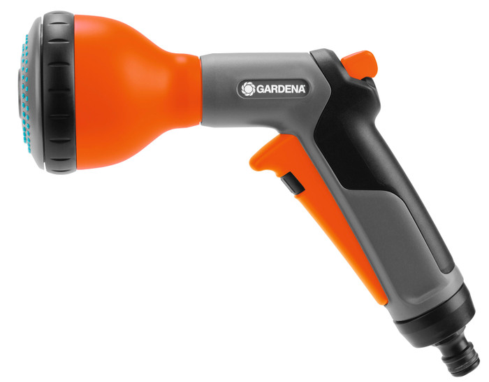 GARDENA Liano Xtreme 15m Set + GARDENA Classic Spray Nozzle right side