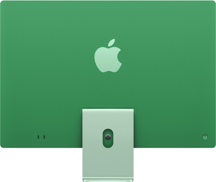 Apple iMac M6 (10 CPU / 10 GPU) 16GB/256GB Groen AZERTY achterkant