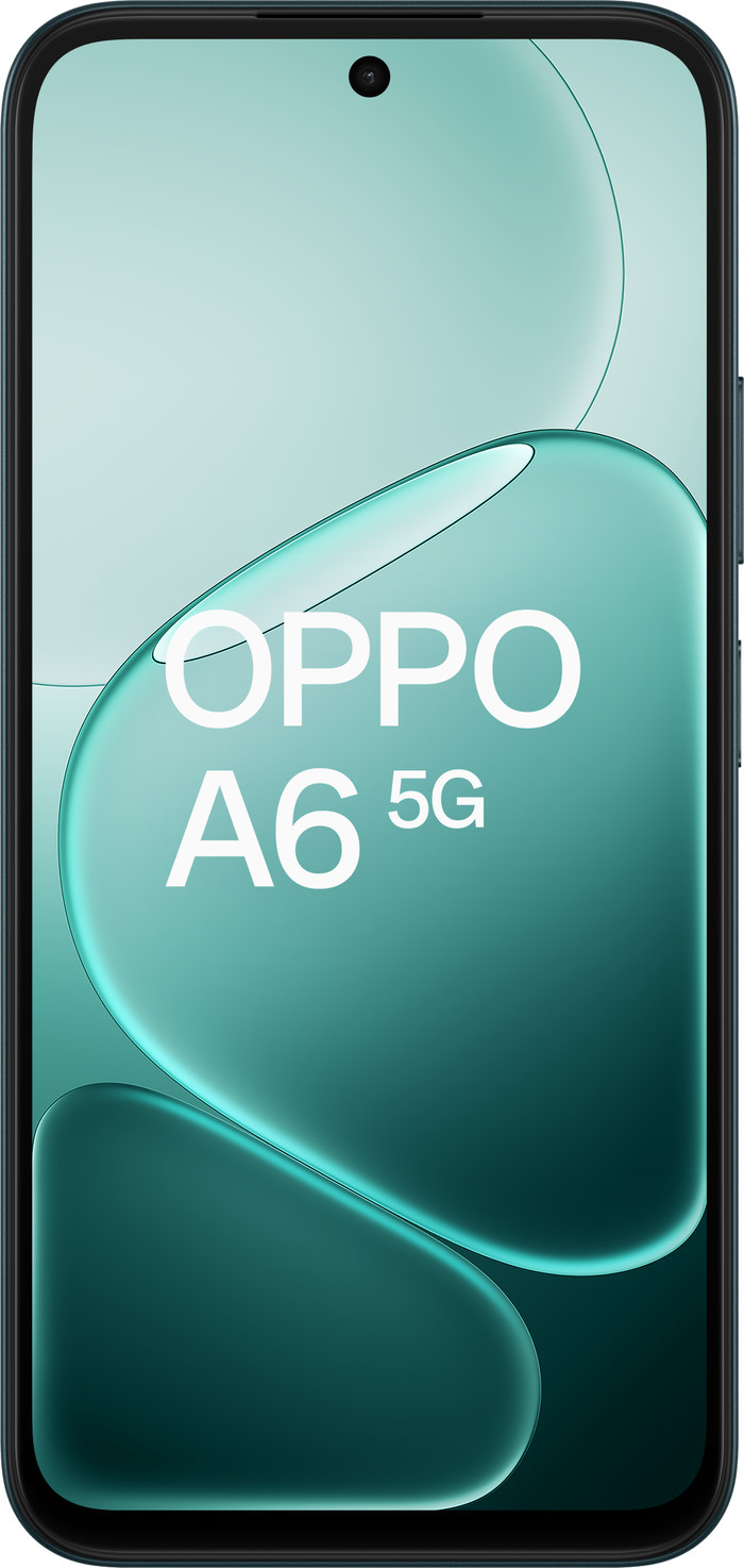 OPPO A6 128GB Zwart 5G voorkant