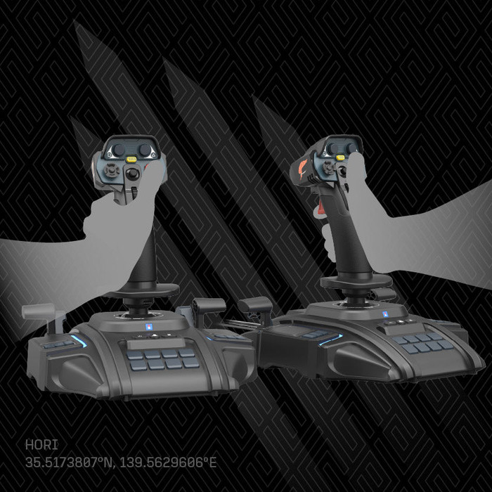 Hori Ace Combat 8: Wings of Theve Flight Stick PlayStation et PC produit à l'usage
