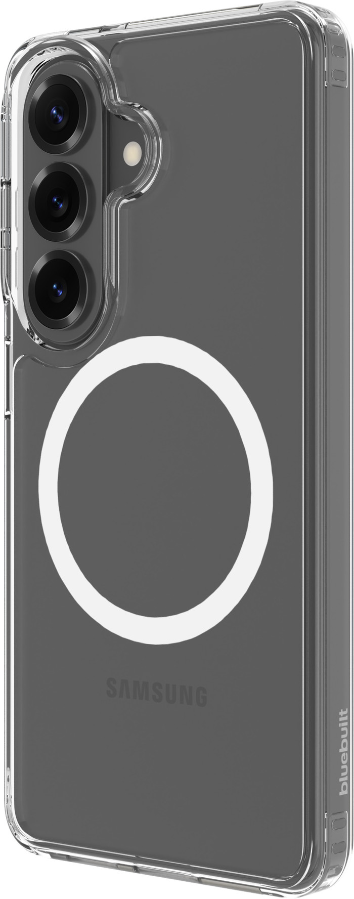 BlueBuilt Protective Back Cover avec Aimant Galaxy S26 Transparent côté droit