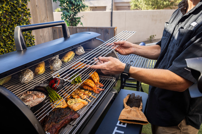 Pitboss Competition Series 1600 Titan product in gebruik