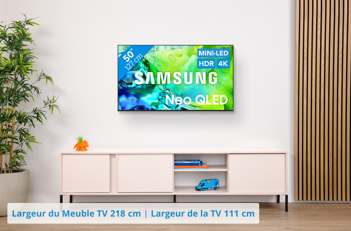 Samsung Neo QLED 50" QN80H (2026) visuel Coolblue 1