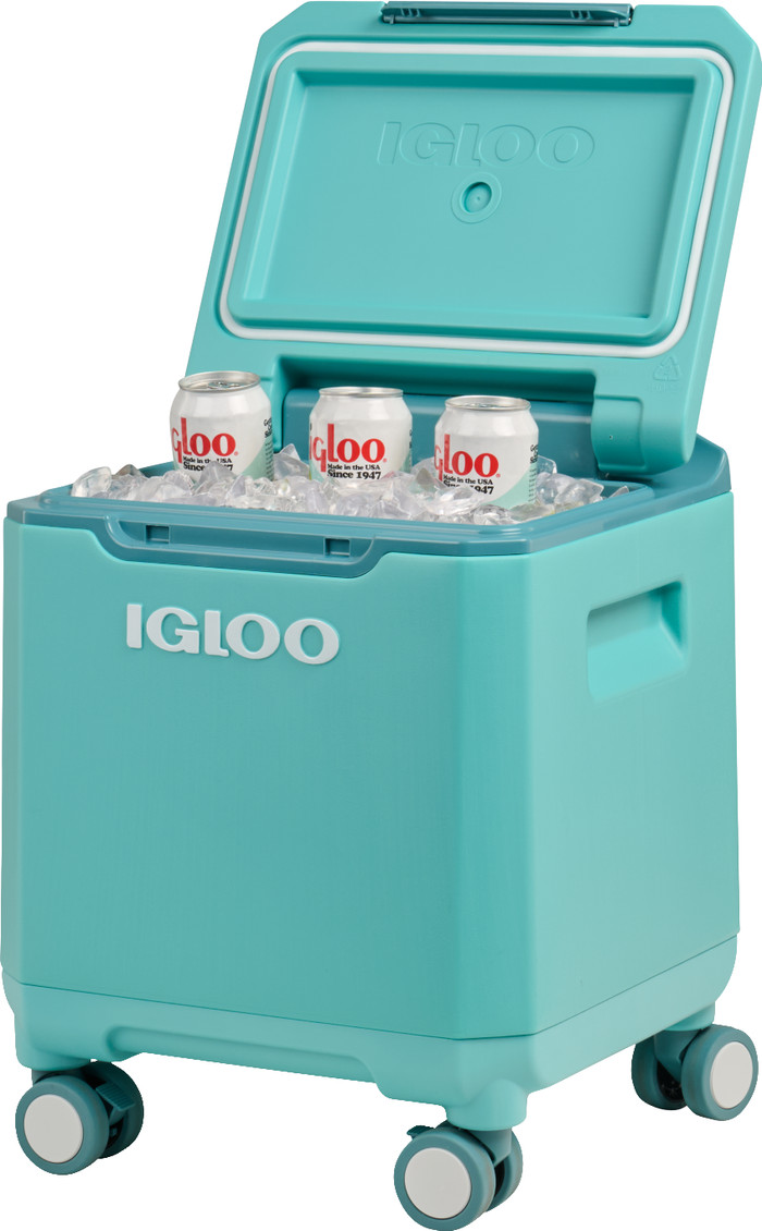 Igloo Tag Along Too Spinner 360 Lagoon produit à l'usage