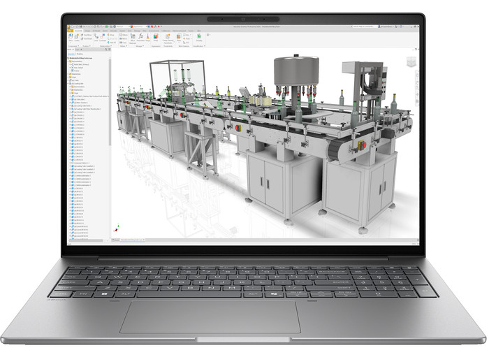 HP ZBook 8 G2i 16'' Copilot+ PC E7WP7ET Azerty voorkant