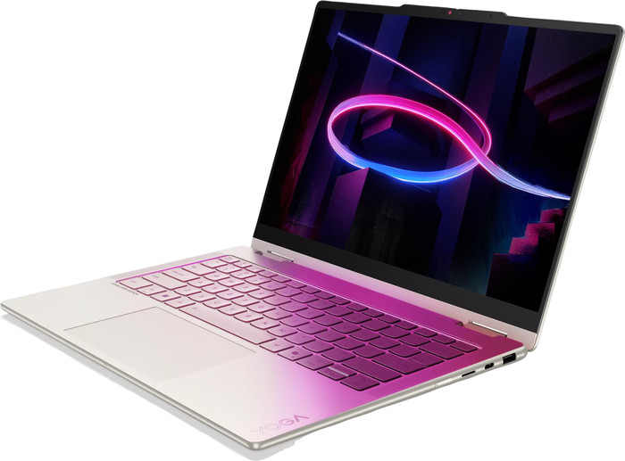 Lenovo Yoga 7 2-in-1 OLED Copilot+ PC 14IPH11 83TC008SMB AZERTY rechterkant