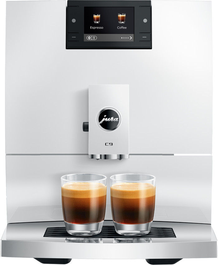 JURA C9 Piano White (EA) avant