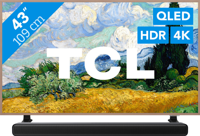 TCL QLED 43" A400 Pro (2026) + TCL S45H 2.0 Barre de Son Main Image