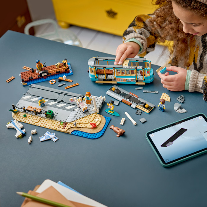 LEGO City - Le Tramway de Bord de Mer 60506 produit à l'usage